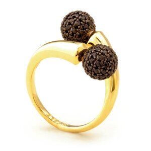 nOir Jewelry Dee Pave Ring